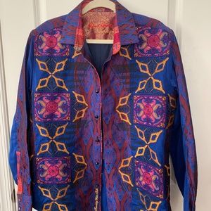 Robert Graham Limited Edition Embroidered Shirt - image 1